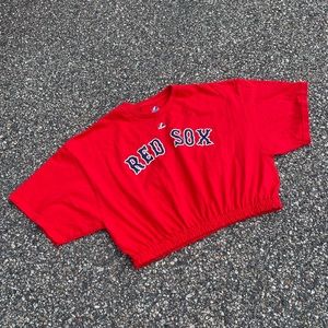Red Sox Crop Top
